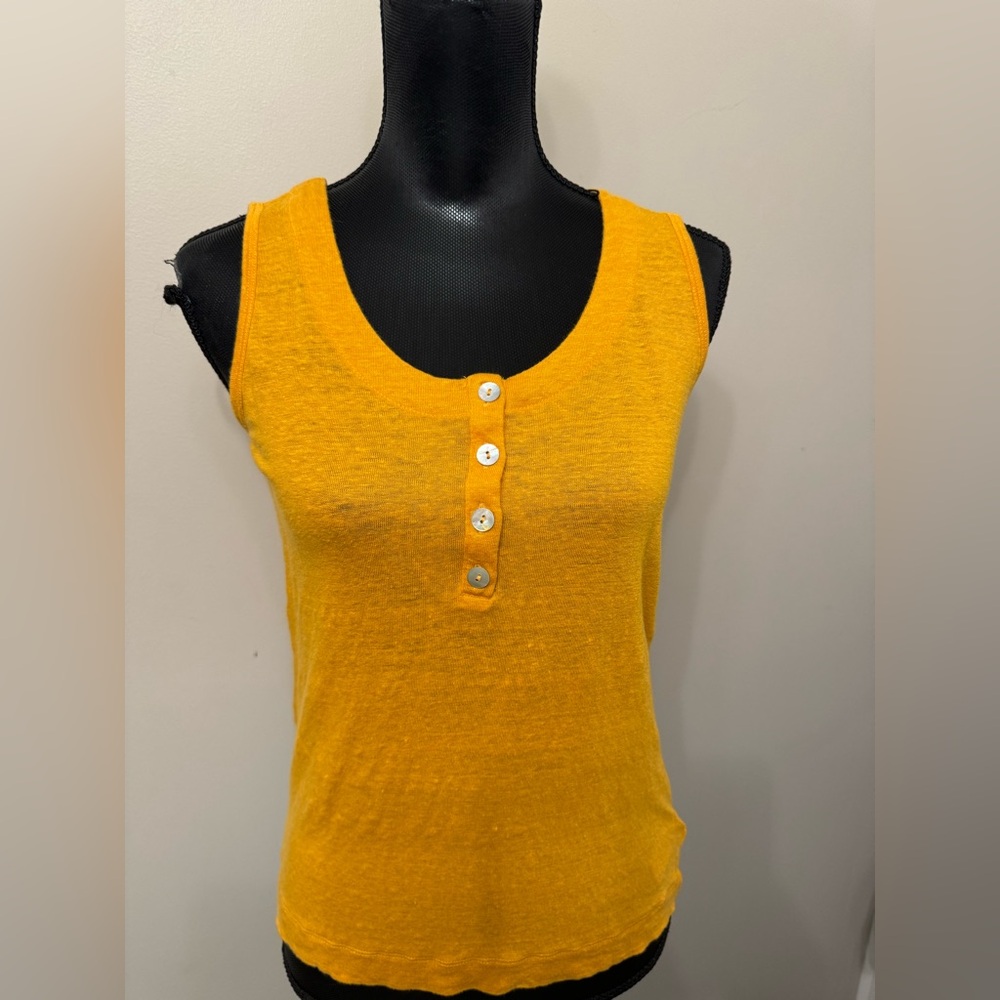 Joie by Revolve women’s linen sleeveless top size S